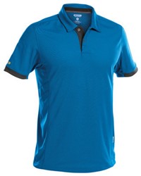 Dassy Traxion Polo Azuurblauw/Antracietgrijs